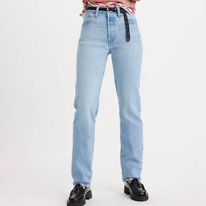 501 original high rise straight leg jeans